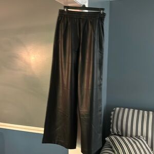 Pleather Black Pants